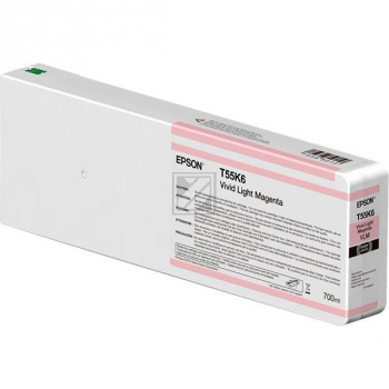 Epson Tintenpatrone magenta light HC (C13T55K600, T55K6)