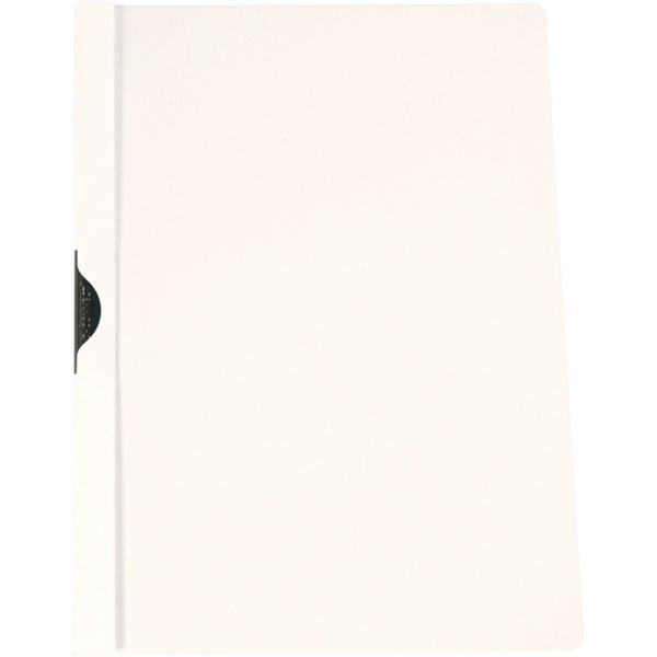 Q-Connect Schnellhefter mit Clip 30,A4,weiß