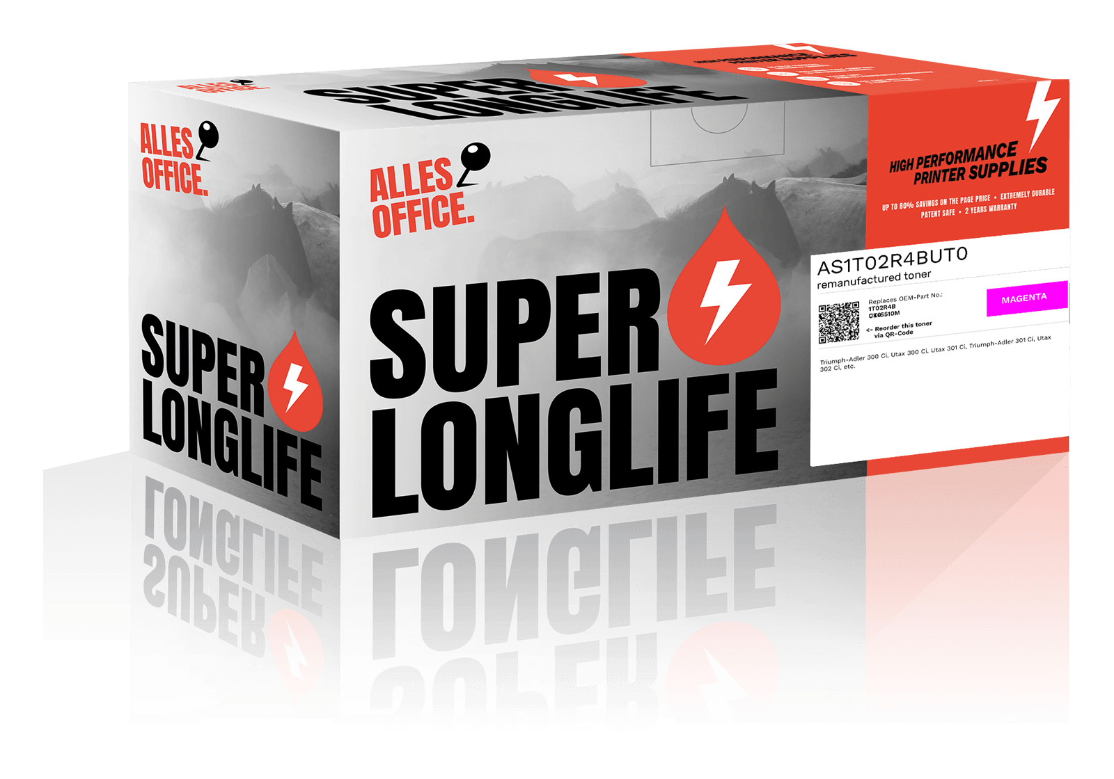 Superlonglife Utax 1T02R4BUT0 / CK-5510M Toner magenta