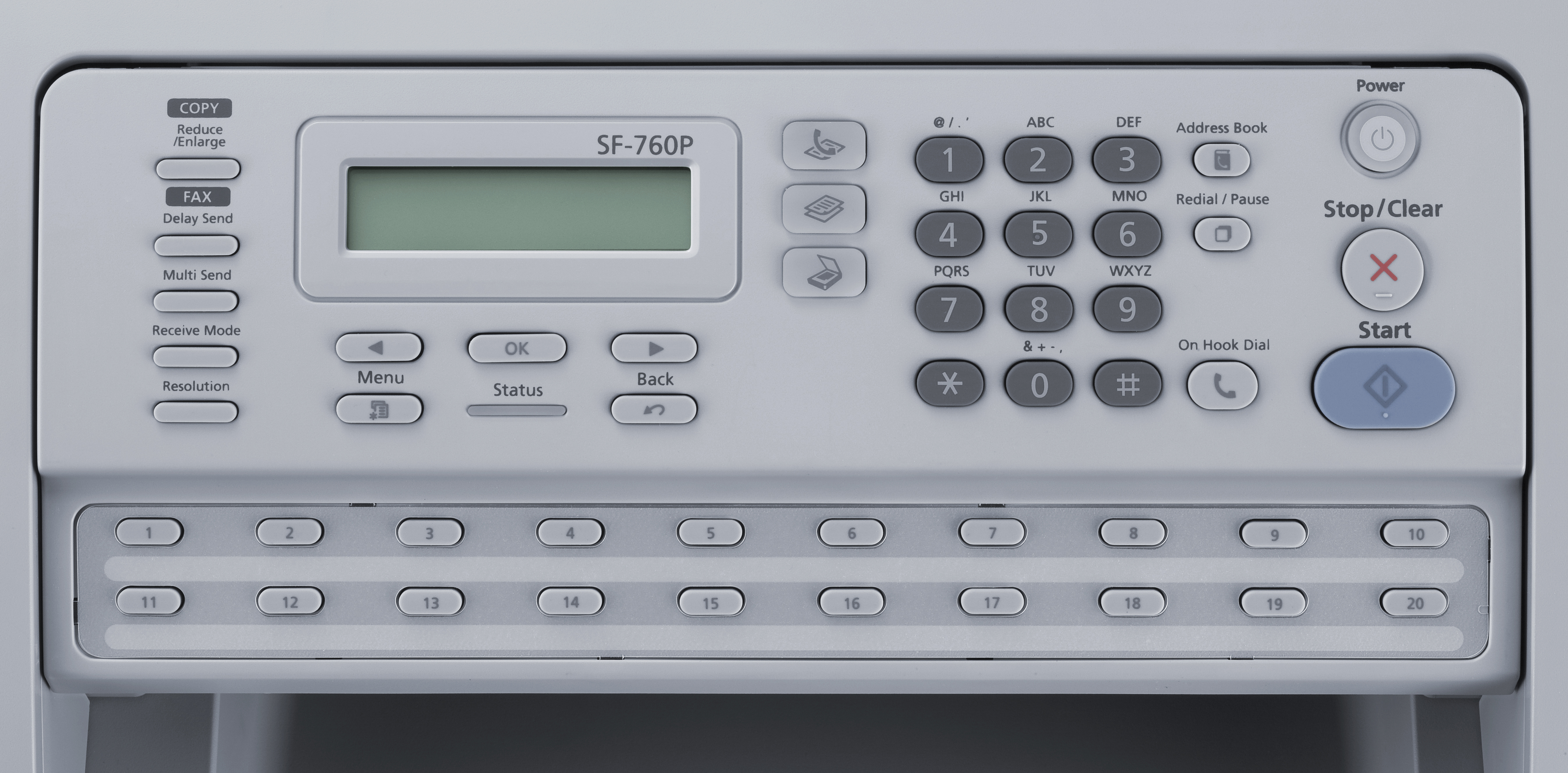 Samsung SF-760P Laser A4 1200 x 1200 DPI 20 Seiten pro Minute