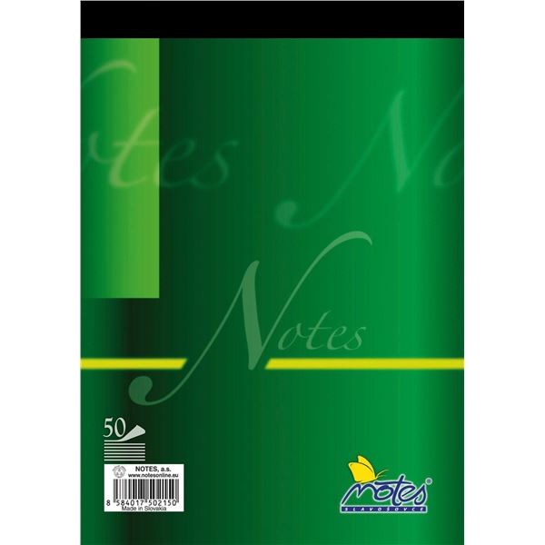 Notizblock URSUS A5, HV, 50 Blatt, quadratisch