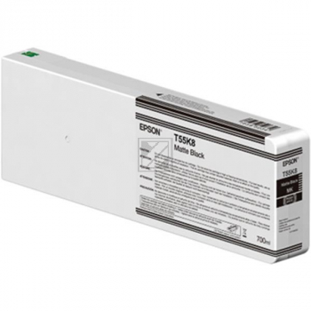 Epson Tintenpatrone schwarz matt HC (C13T55K80N, T55K8)