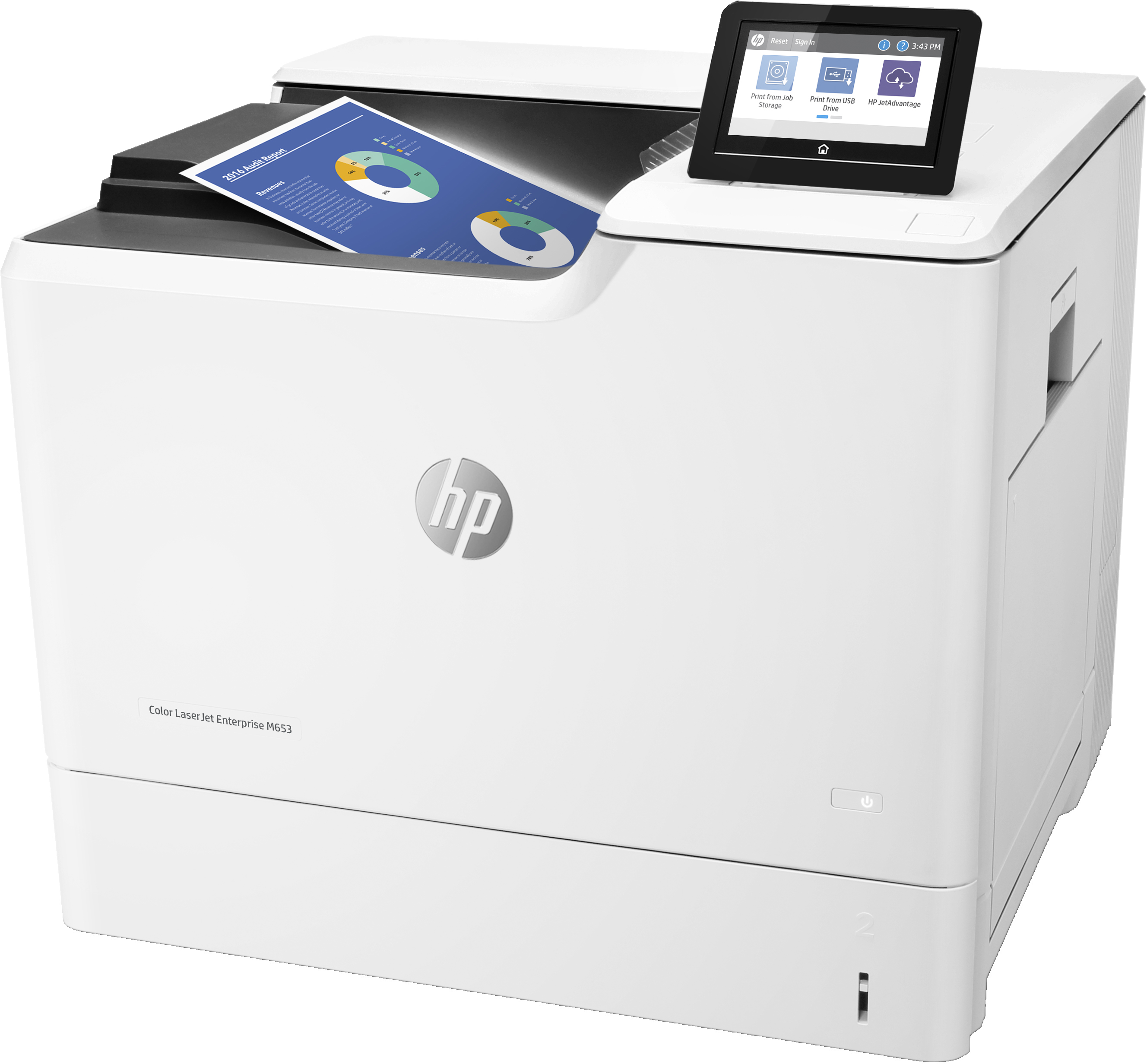 HP Color LaserJet Enterprise M653dn, Drucken