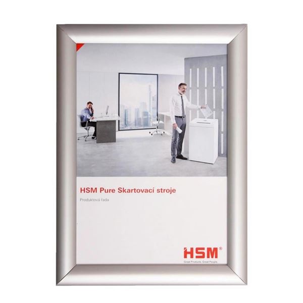 Klemmrahmen mit scharfen Ecken 25 mm, A3 29,7 x 42 cm