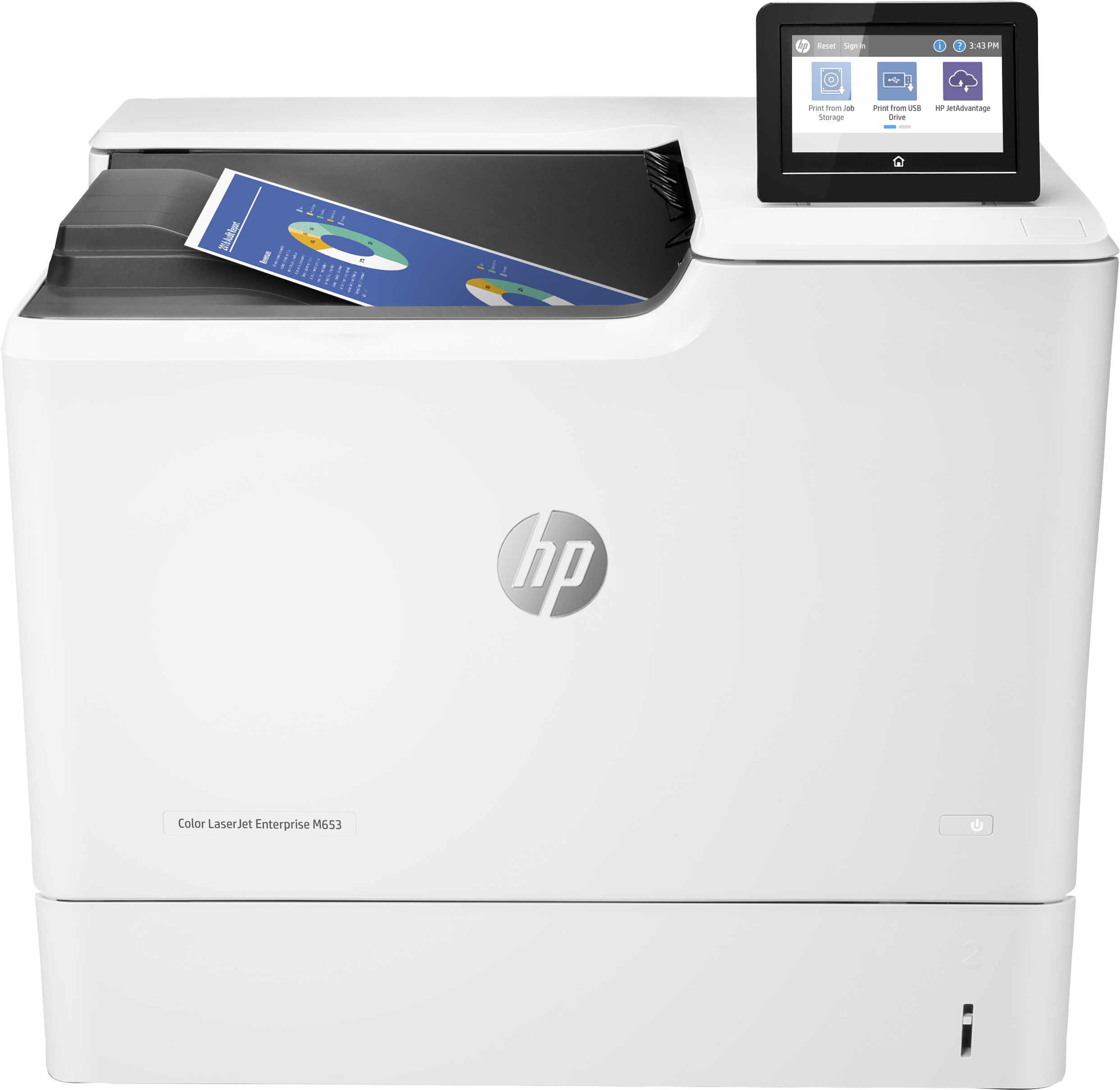 HP Color LaserJet Enterprise M653dn Farbe 1200 x 1200 DPI A4