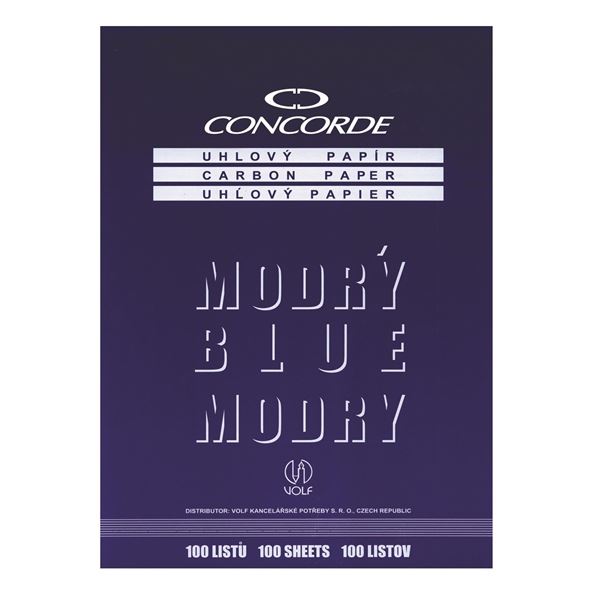 Concorde Winkelpapier, A4, 100 Blatt, blau