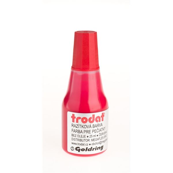 Trodat Stempelfarbe, 25 ml, rot