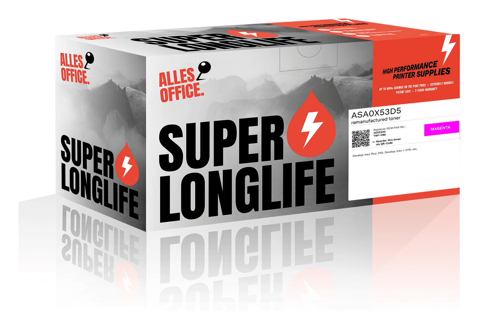 Superlonglife Develop A0X53D5 / TNP-51M Toner magenta