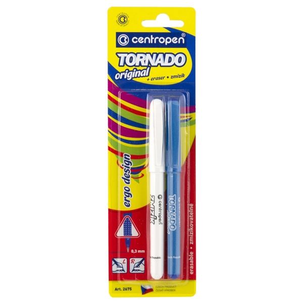 Roller Centropen Tornado original + Rubbelkissen 2675/2