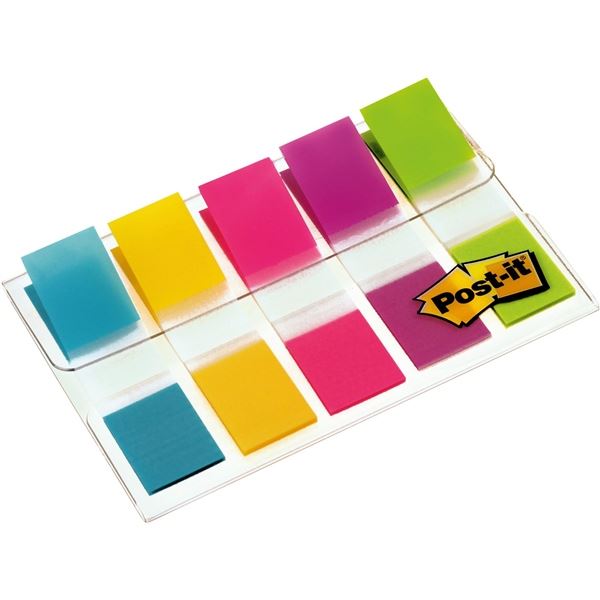 3M™ Post-it® Tabs mit transparenter Ablage