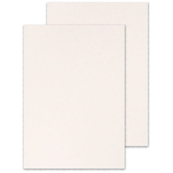 A4 Connect 100 Ringbücher, Karton, 250 g, Leder/Weiß