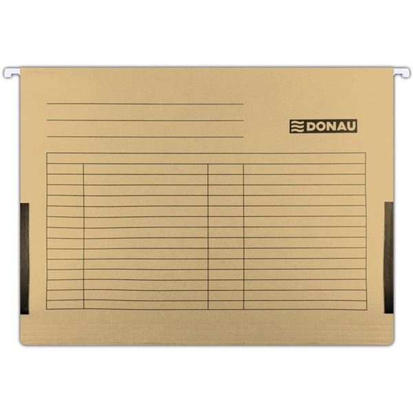 Hängeschilder mit Seite. Donau - A4, 230 g/m2, braun