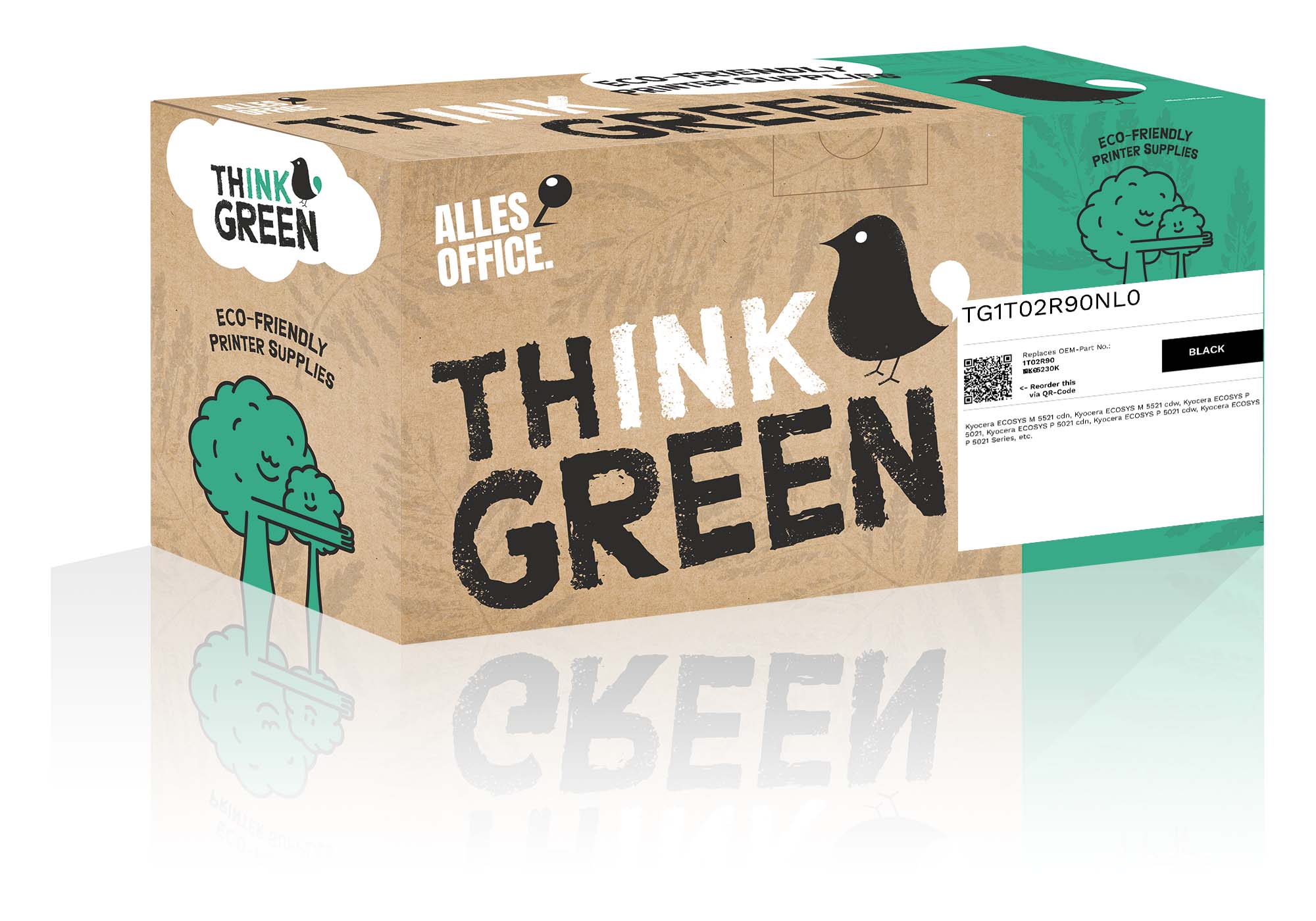 ThinkGreen Kyocera 1T02R90NL0 / TK-5230K Toner schwarz