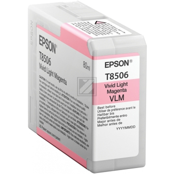 Epson Tintenpatrone magenta light (C13T85060N, T8506)