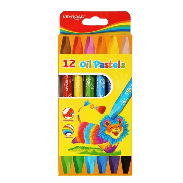 KEYROAD Ölpastelle 12 Stück