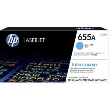 Original HP CF451A / 655A Toner cyan