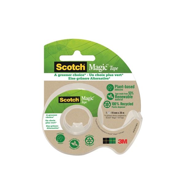 Scotch Magic Klebeband mit Abwickler, recycelt