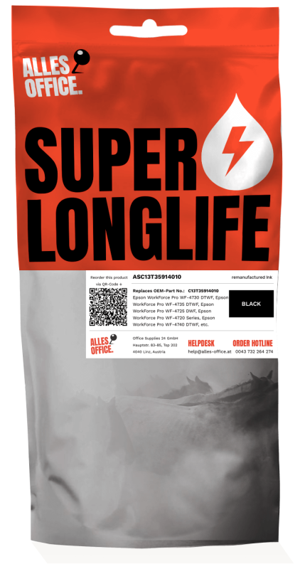 Superlonglife Epson C13T35914010 / 35XL Tinte schwarz