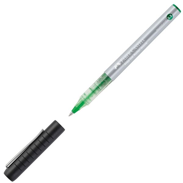 Roller Faber-Castell Free Ink, Spitze 0,7 mm, grün