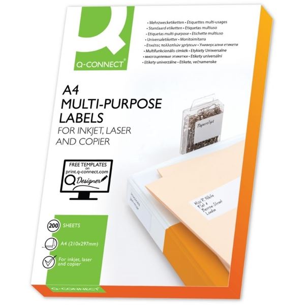 Universal-Etiketten Q-C, weiß,210x148mm,400Stück