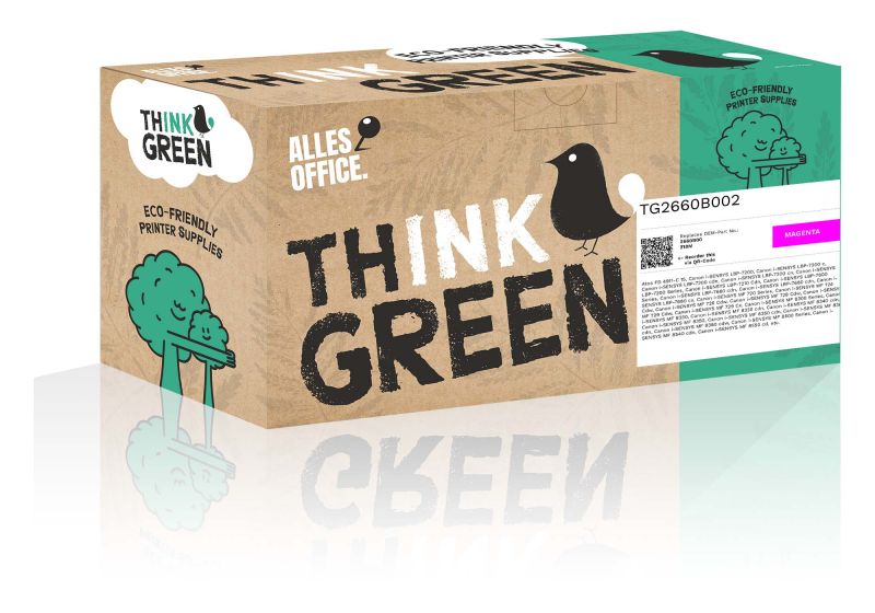 ThinkGreen Canon 2660B002 / 718M Toner magenta
