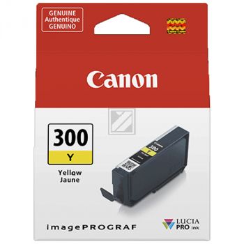 Original Canon 4196C001 / PFI-300Y Tinte gelb