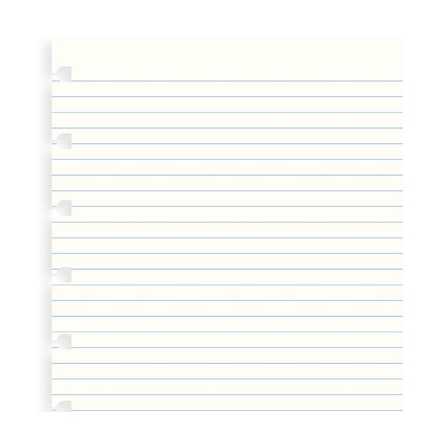 Ersatzblätter für Filofax Notebook, A5, liniert