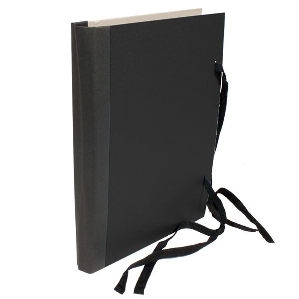 HIT Office, A4, schwarz mit Buchrücken, 1 Stück