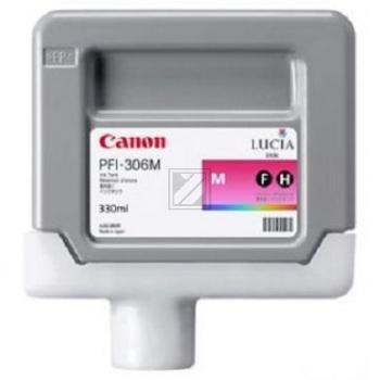Original Canon 6659B001 / PFI-306M Tinte magenta
