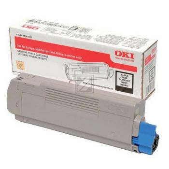 Original OKI 46471104 Toner schwarz