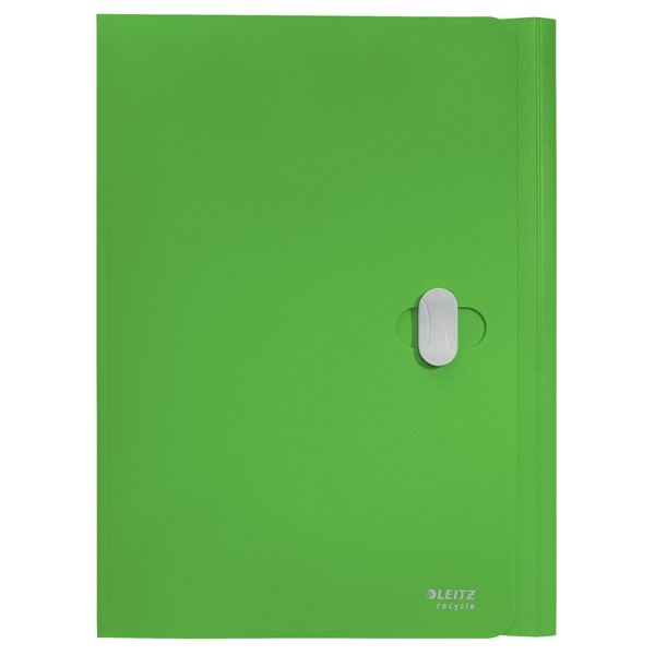 Mappen Leitz RECYCLE-A4, Kunststoff, umweltfreundlich, grün