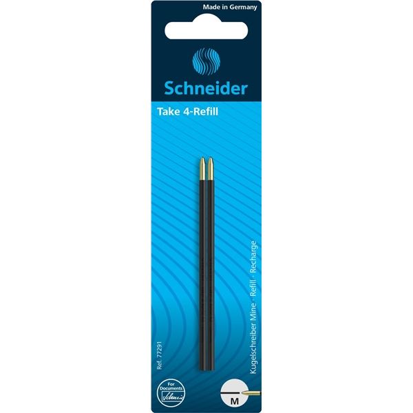 Ersatzpatrone Schneider TAKE4-REFILL, schwarz