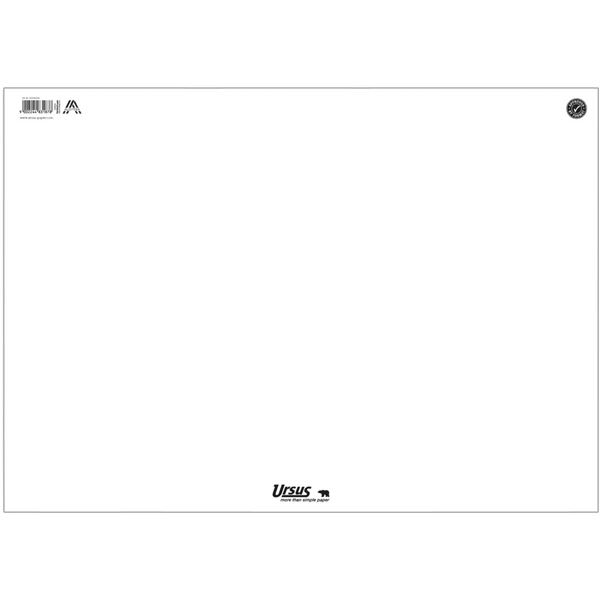 Schreibblock Ursus, 40 Blatt weißes ECF-Papier