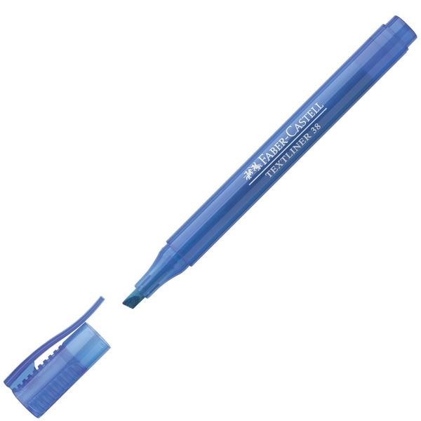 Textmarker Textliner 38, blau