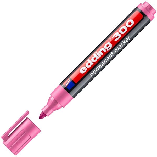 Permanentmarker Edding 300, rosa