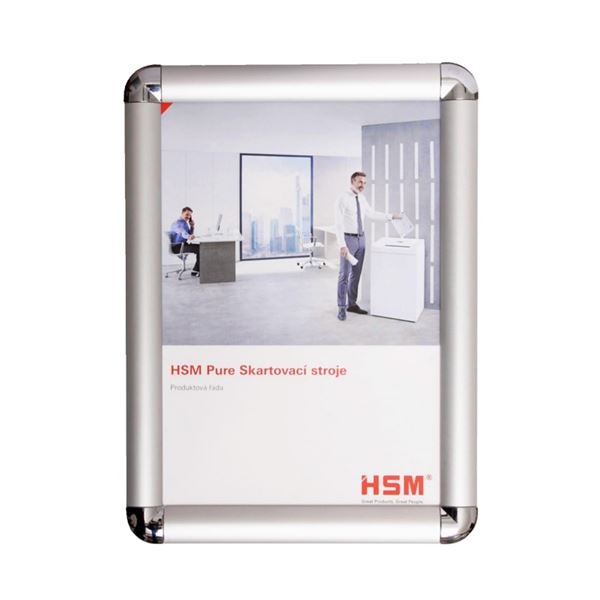 Cliprahmen mit runden Ecken 25 mm, A1 59,4 x 84,1 cm