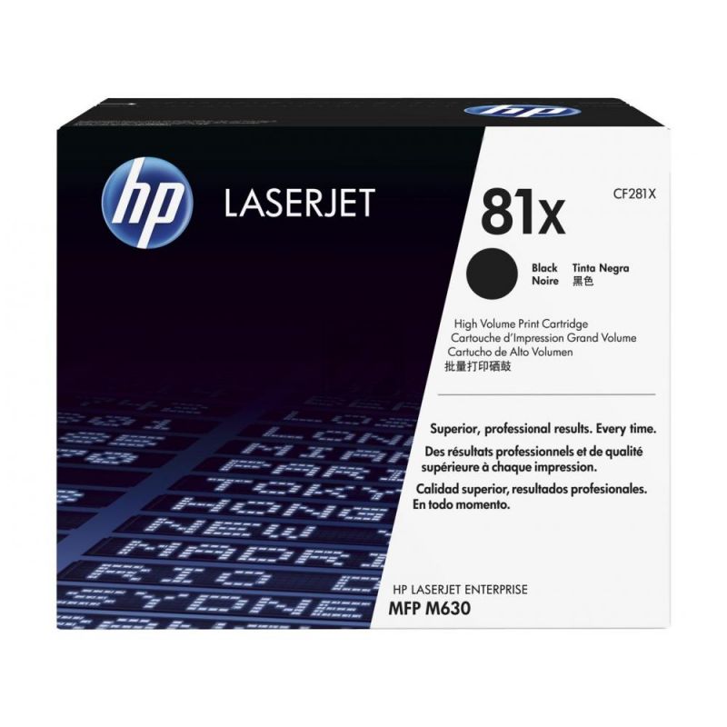 Original HP CF281X / 81X Toner schwarz