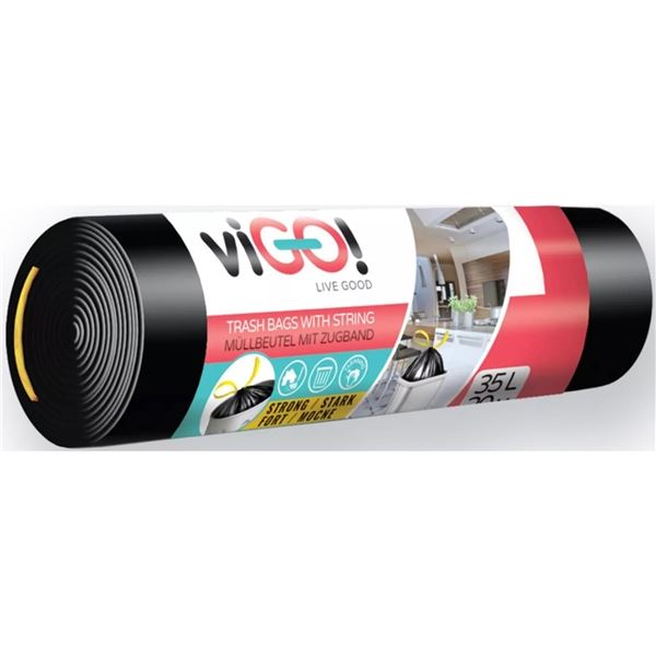 Versenkbare Müllsäcke, 23 mici, 35 l, 20 Stück