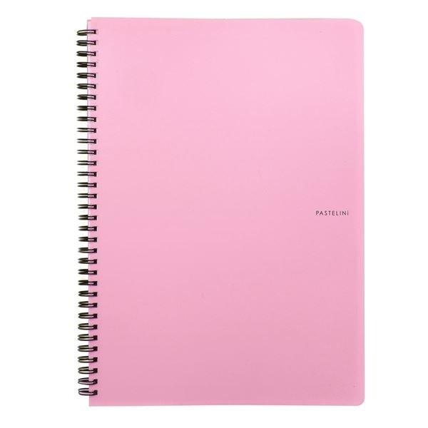 Pastelini Block, A5, liniert, rosa