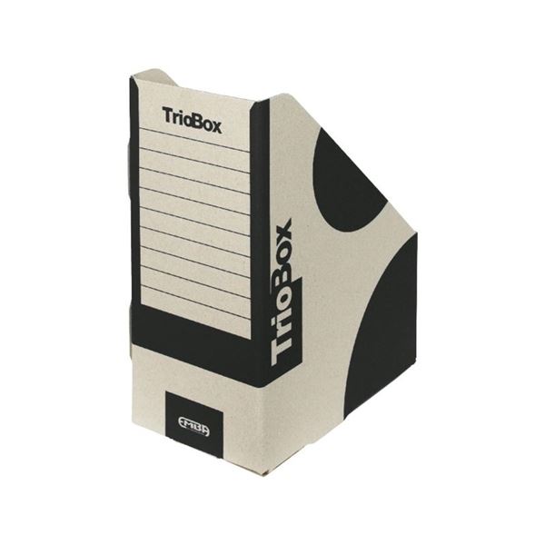 Zeitschriftenständer Emba Trio - A4,13cm,schwarz,1 Stück