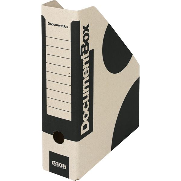 Zeitschriftenständer Emba, schwarz, Karton