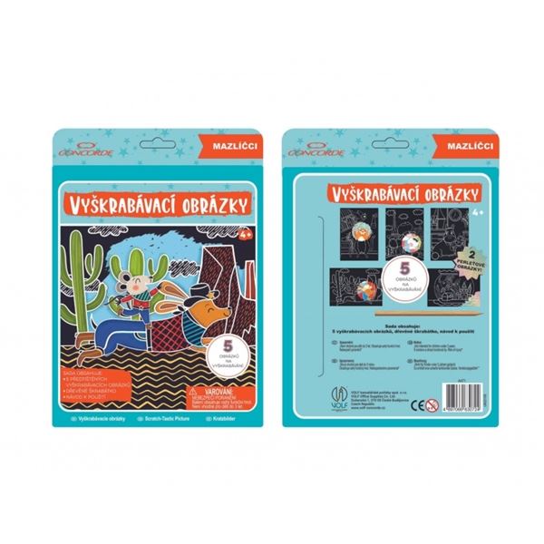 Rubbelbilder Concorde, Haustiere