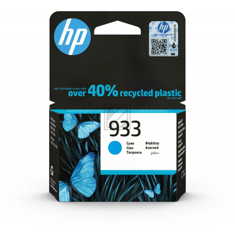 Original HP CN058AE Tinte cyan