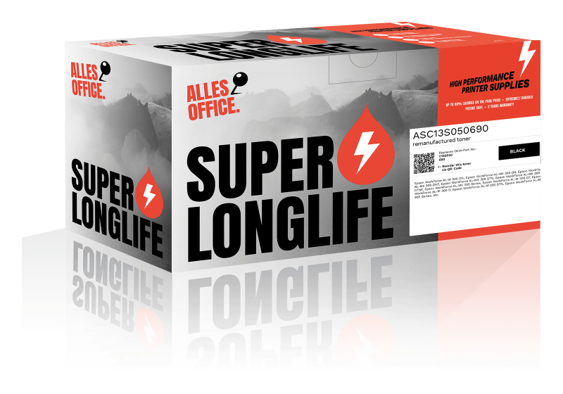 Superlonglife Epson C13S050690 / 690 Toner schwarz