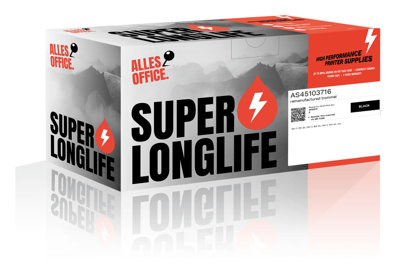 Superlonglife OKI 45103716 Trommel schwarz
