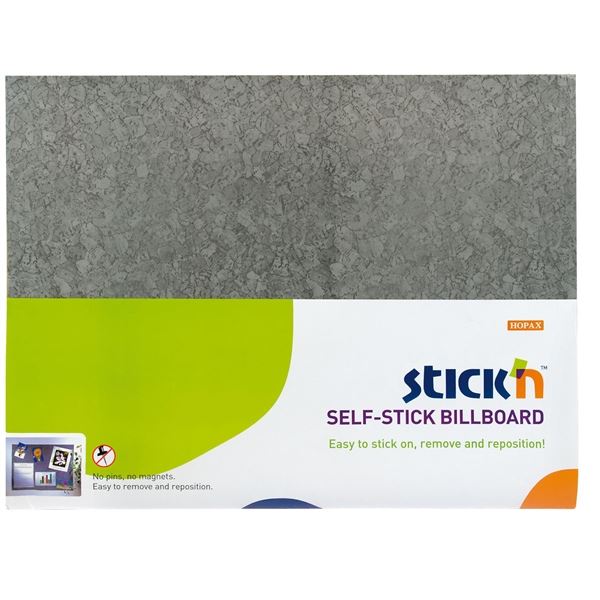 Stickn Hopax Sticker Board, 58 x 46 cm, grau