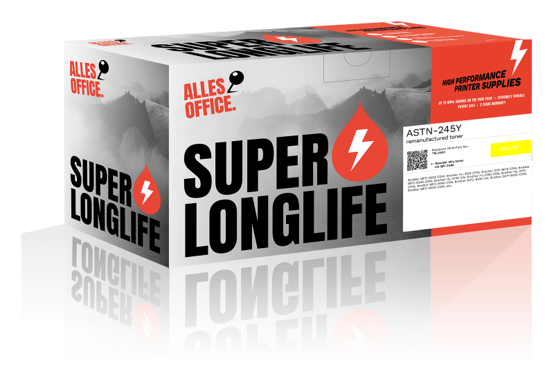 Superlonglife Brother TN-245Y Toner gelb