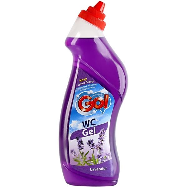 Toilettenreiniger GO! - Lavendel, 750ml