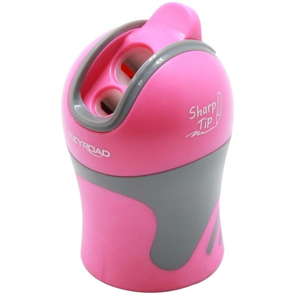 KEYROAD Graphit-Bleistiftanspitzer, rosa