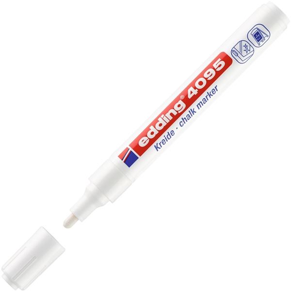 Kreidemarker weiß EDDING 4095-049